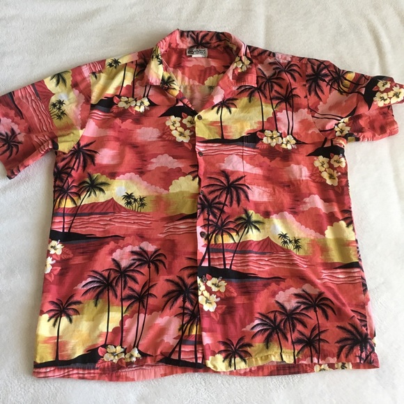 Aloha Republic Hawaiian Shirt Made in the USA - Picture 1 of 6